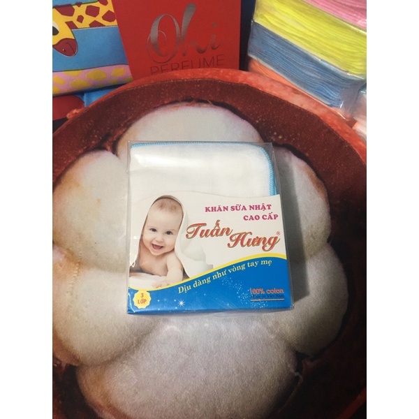 Khăn sửa cao cấp 4 lớp cực mịn