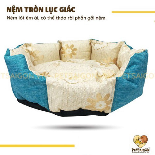 NỆM TRÒN LỤC GIÁC CHO CHÓ MÈO DƯỚI 3KG