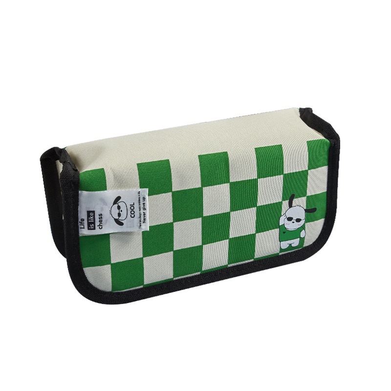 Hộp Đựng Bút Hai Ngăn Sức Chứa Lớn Hình Chú Chó Dễ Thương