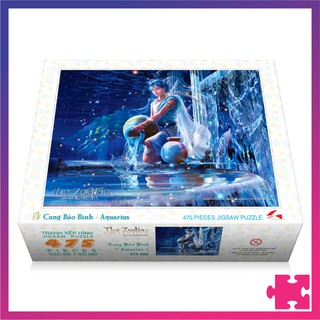 Tranh xếp hình cung hoàng đạo 475 mảnh - Bảo Bình