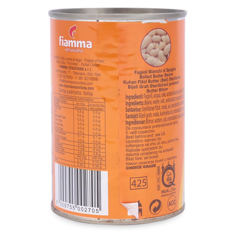 Đậu Bơ Fiamma 240g