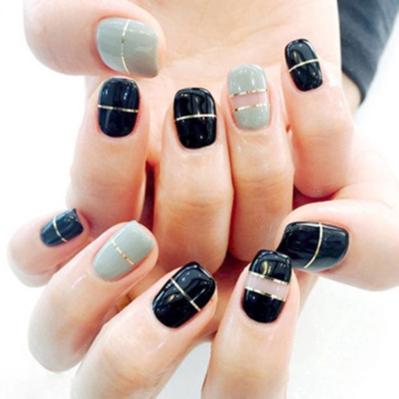 [Hàng mới về] Set 14 miếng dán móng trang trí nghệ thuật