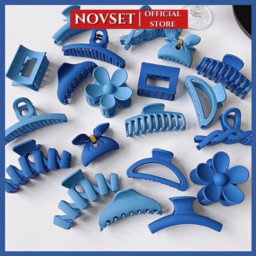 Kẹp tóc càng cua Hàn Quốc nữ đẹp hottrend nhám cỡ size lớn 16881