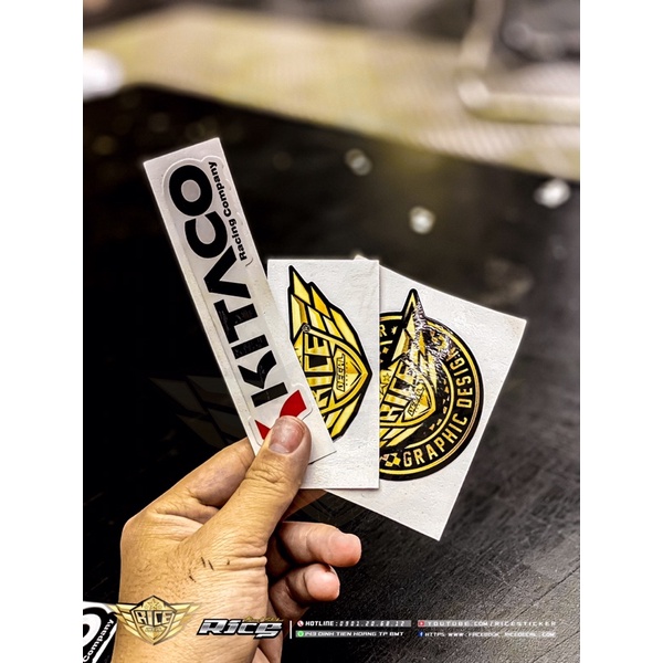 Tem dán logo KITACO