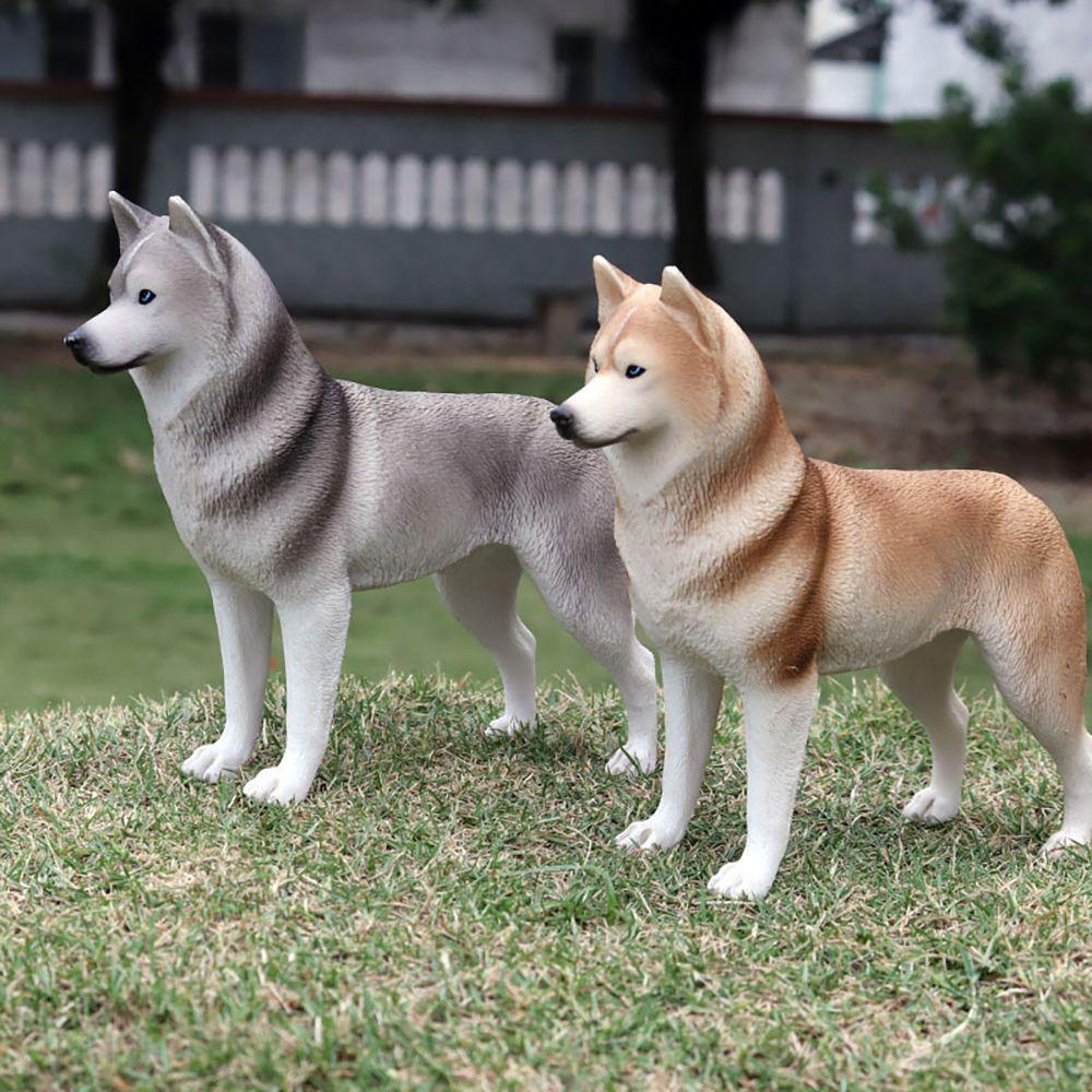 Đồ Chơi Mô Hình Chó Giả Cầu Vồng