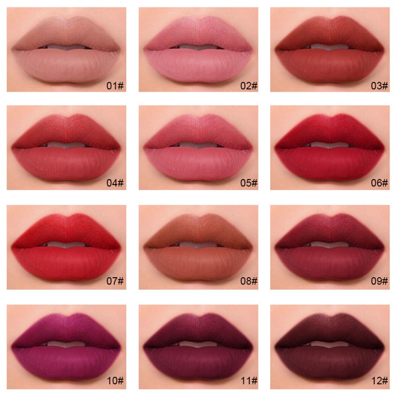 Son Kem Lì Chống Dính Cốc Chống Nước 12 Màu Sắc Lựa Chọn Thương Hiệu YOUYO