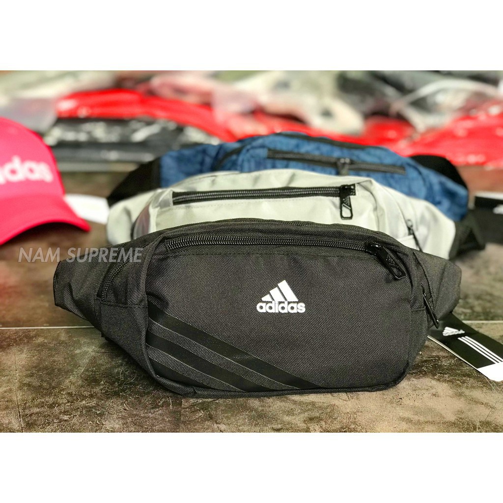 (⚡️ 𝗡𝗘𝗪 𝗔𝗥𝗥𝗜𝗩𝗔𝗟 𝟮𝟬𝟭𝟵 ) Túi Đeo Chéo Adi.das Waist Bag - Nhiều Ngăn, Quai Dù Độ Bền Cao -BH 3 Tháng