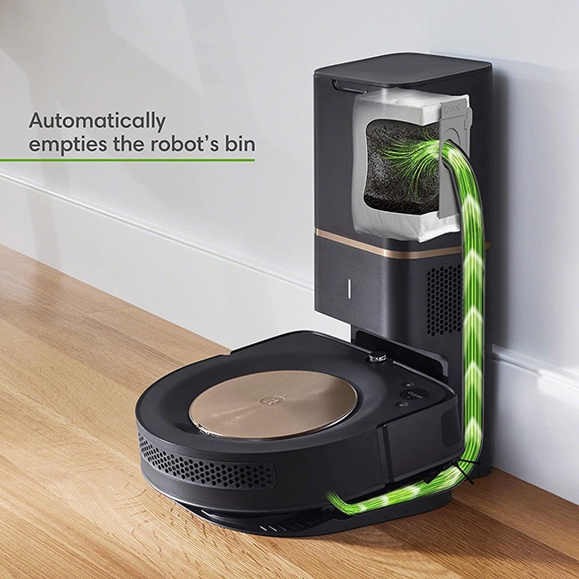 [QUỐC TẾ] IROBOT ROOMBA S9 PLUS - Robot hút bụi tự đổ rác thương hiệu Mỹ