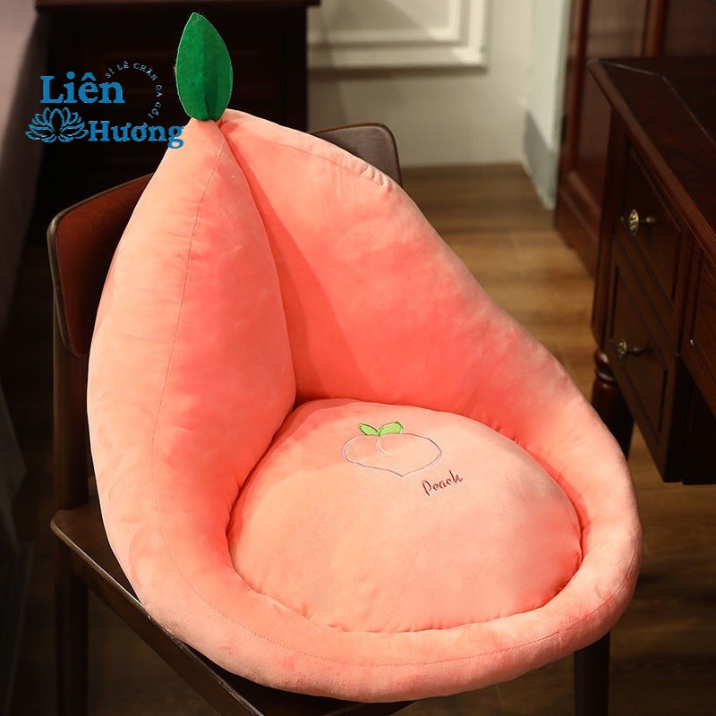Đệm Lót Ghế Ngồi Tựa Lưng Văn Phòng - Đệm Lười Ngồi Sàn Nhà Bông Dầy Êm Ái