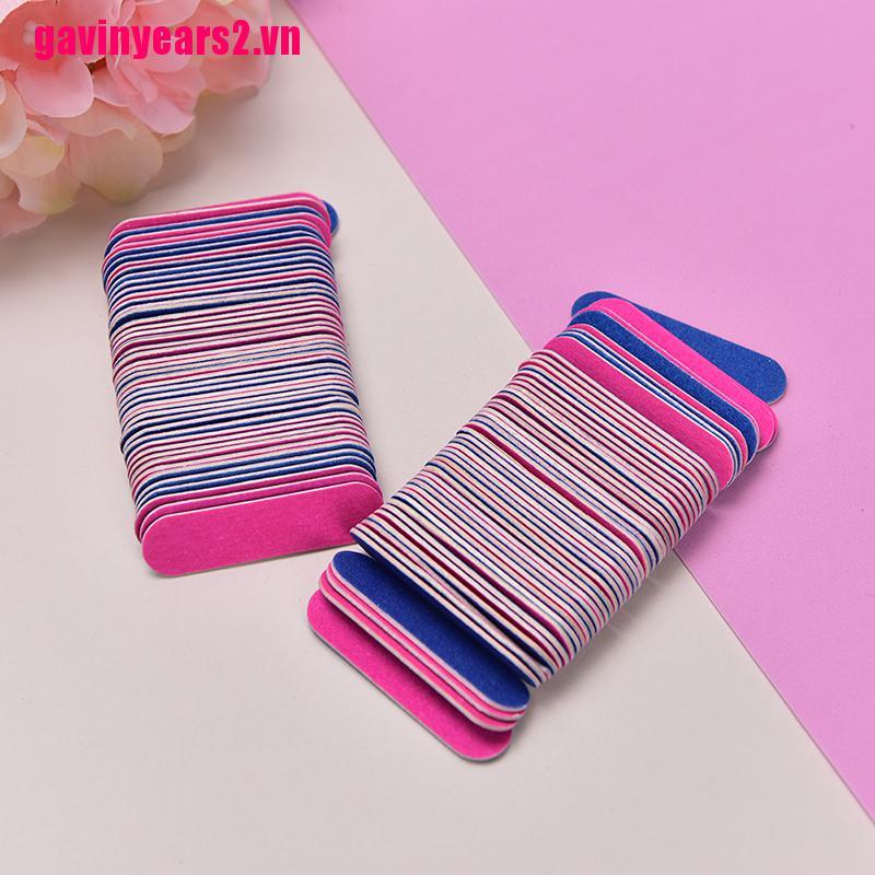 Bộ 100 Dụng Cụ Làm Móng Mini Dùng Một Lần
