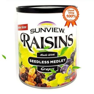 NHO KHÔ MỸ SUNVIEW RAISINS 452G