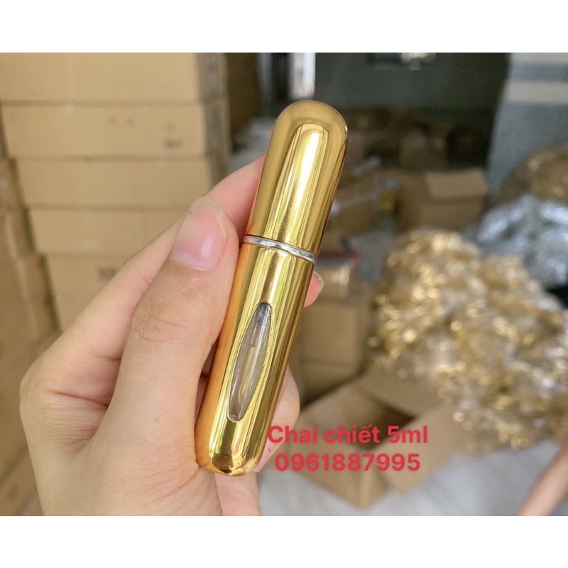 CHAI CHIẾT 5ml tự động- lọ chiết nước hoa