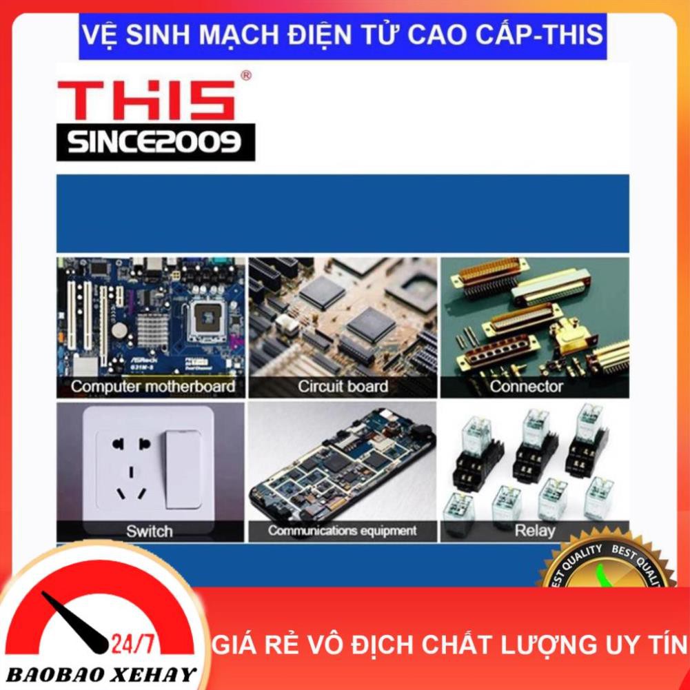 [SIÊU SẠCH] Vệ Sinh Bo Mạch Điện Tử - Chai Xịt Tẩy Rửa Bo Mạch, Điểm Tiếp Xúc Điện Tử - THIS Electronics Clean - BAOBAO