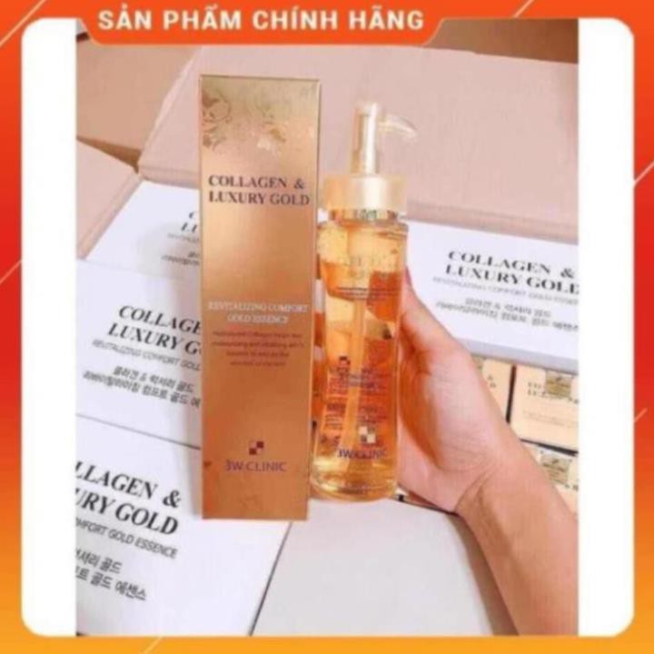 Serum Tinh Chất Vàng Dưỡng Trắng Tái Tạo Da Collagen & Luxury Gold 3W Clinic