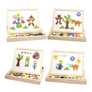 Bảng ghép hình nam châm 2 mặt