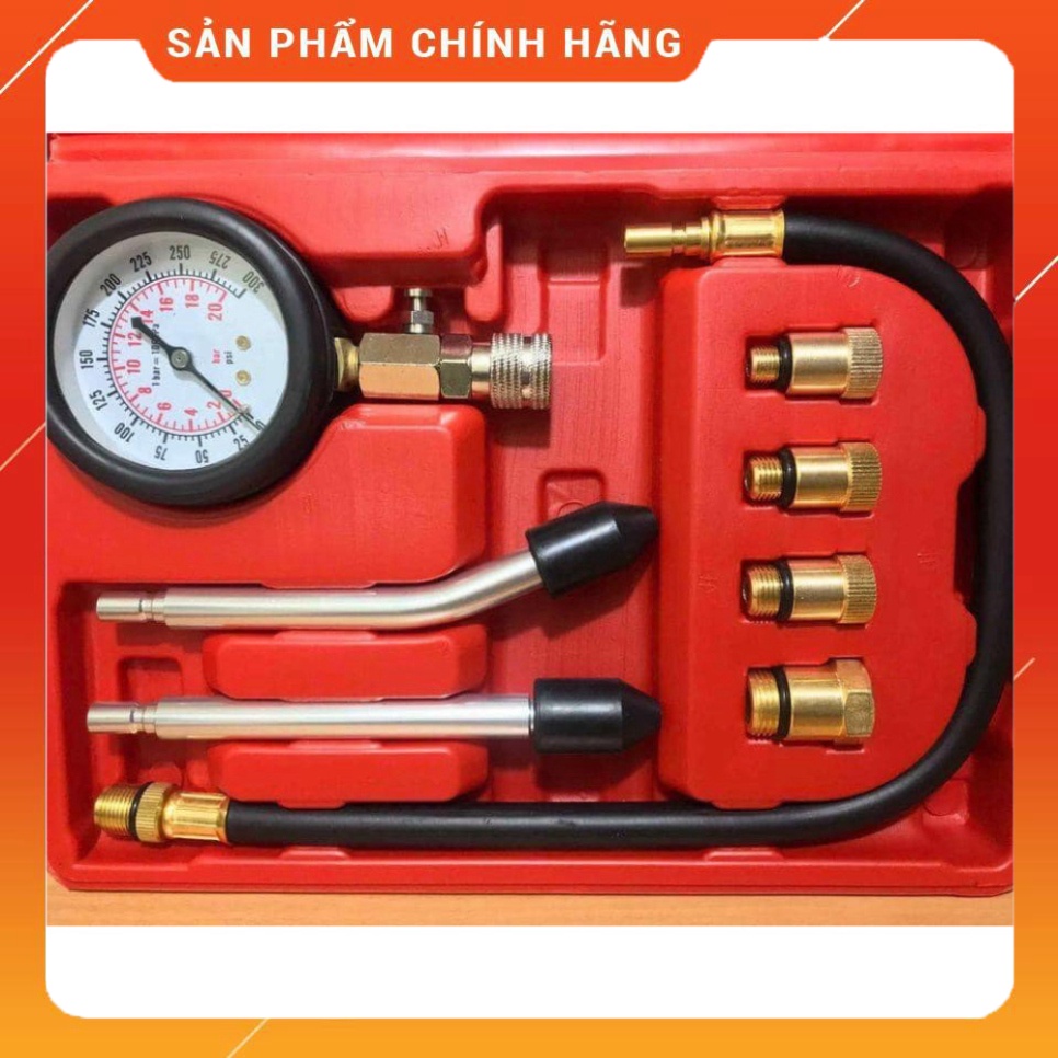 Đồng Hồ Đo Áp Suất Buồng Đốt Oto Xe Máy