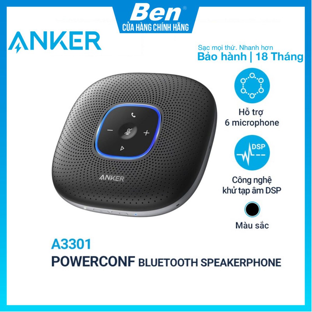 Loa bluetooth hội nghị Anker Powerconf - A3301