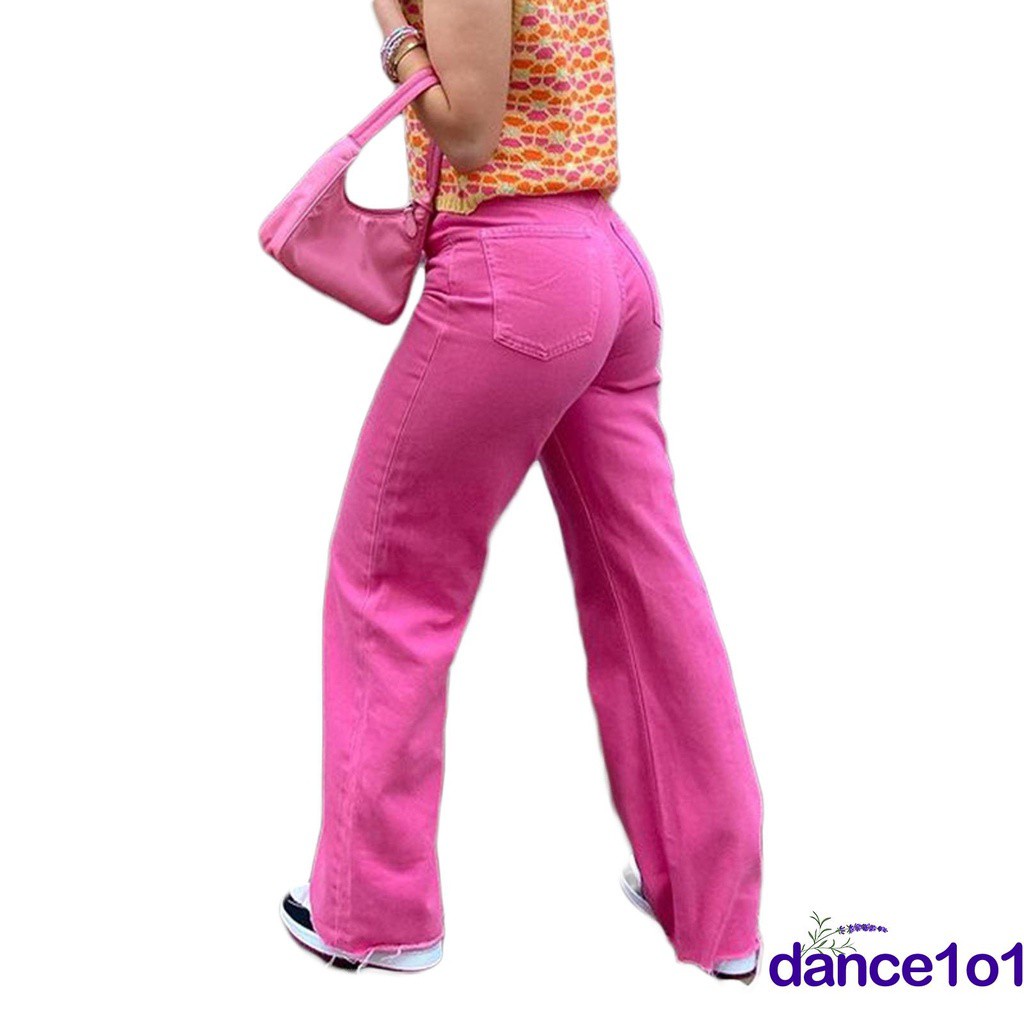 Quần Jean Nữ Ống Rộng 4 Màu Sắc Đơn Giản Tuỳ Chọn | BigBuy360 - bigbuy360.vn