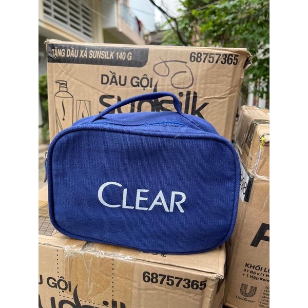 Túi đựng mỹ phẩm clear