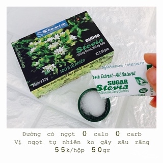 Đường ăn kiêng cỏ ngọt Stevia