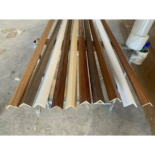 Nẹp nhựa, dài 1met, rộng 25mm, nẹp góc vuông, nẹp góc V, nẹp mép bậc cầu thang, nẹp chân tường