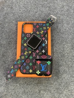 Combo phụ kiện LV dành cho iPhone, Apple Watch