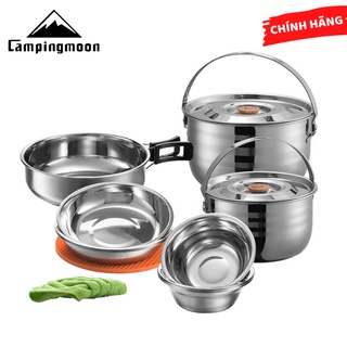 BỘ NỒI DÃ NGOẠI CHO 6 NGƯỜI CAMPINGMOON MC210