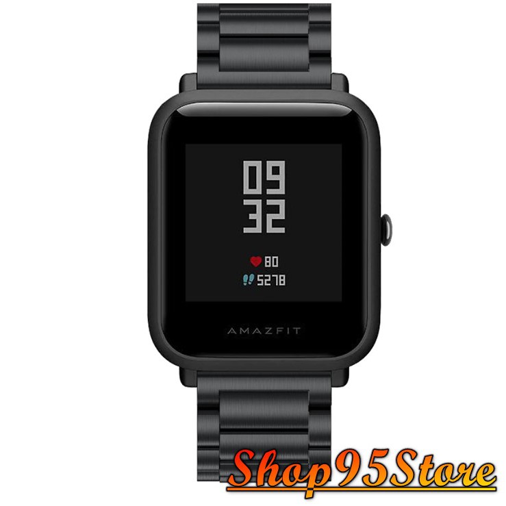 Dây đeo kim loại dành cho Xiaomi Amazfit Bip