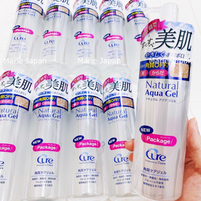 Gel tẩy tế bào chết Cure Natural Aqua Nhật Bản 250g