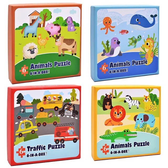 Bộ xếp hình Mideer My first puzzle