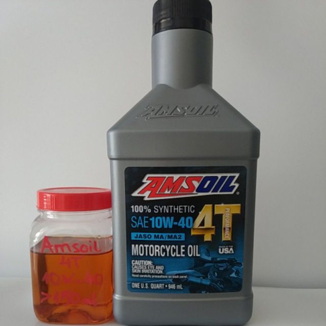 1,1 lít Amsoil 4T 10W-40 cho winner