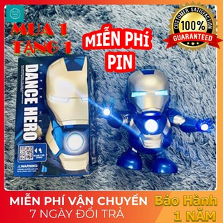 MUA 1 TẶNG 1 Combo Robot Iron Women + Pin 1,5V cực cool nhảy tự động với nhạc