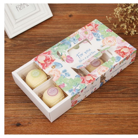 Set 5 hộp bánh trung thu 50-75g có quai xách