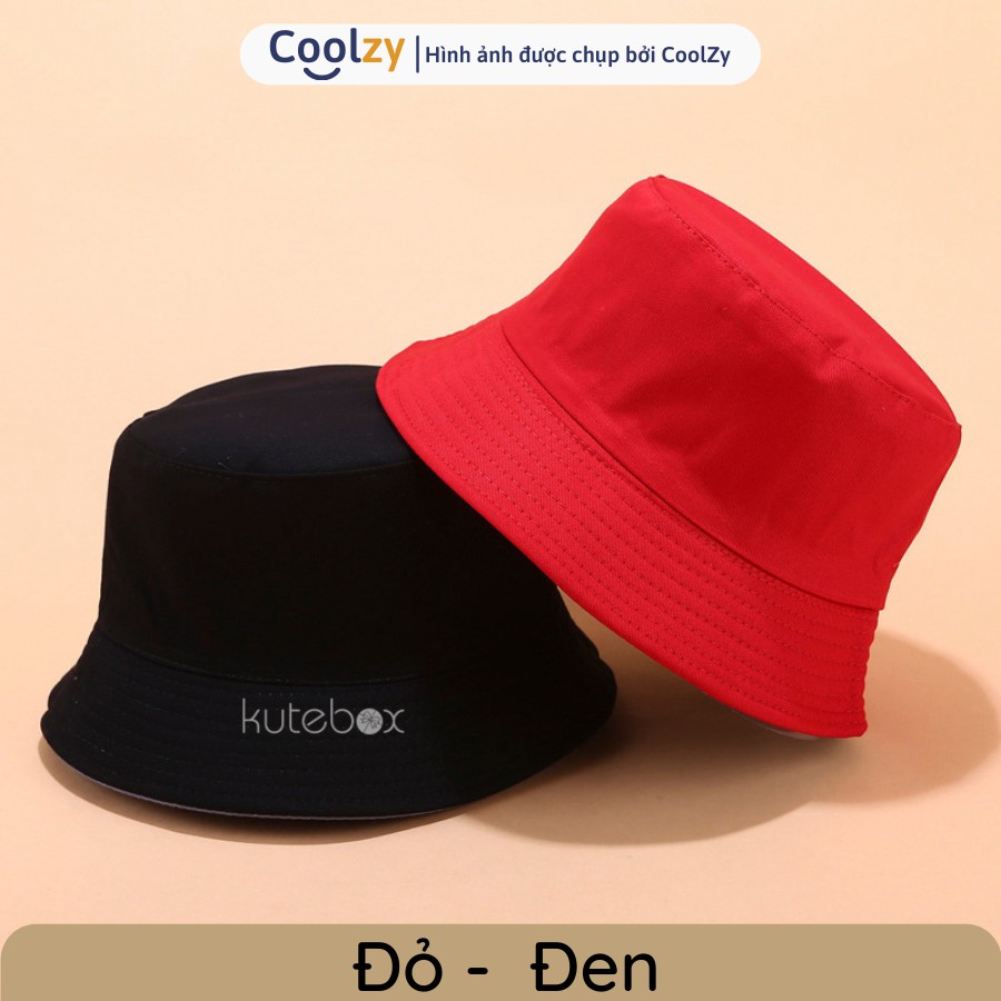 [Mã FAMARAL1 giảm 10K đơn 50K]Mũ bucket trơn ❤️ Nón tai bèo vành tròn trơn 2 mặt Ulzzang form unisex nam nữ - BK02