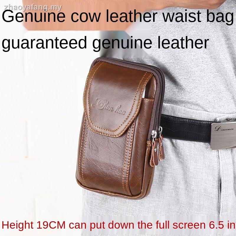 Túi Da Bò Đeo Hông 6.5 inch 5.5 inch Đựng Điện Thoại Tiện Dụng | BigBuy360 - bigbuy360.vn