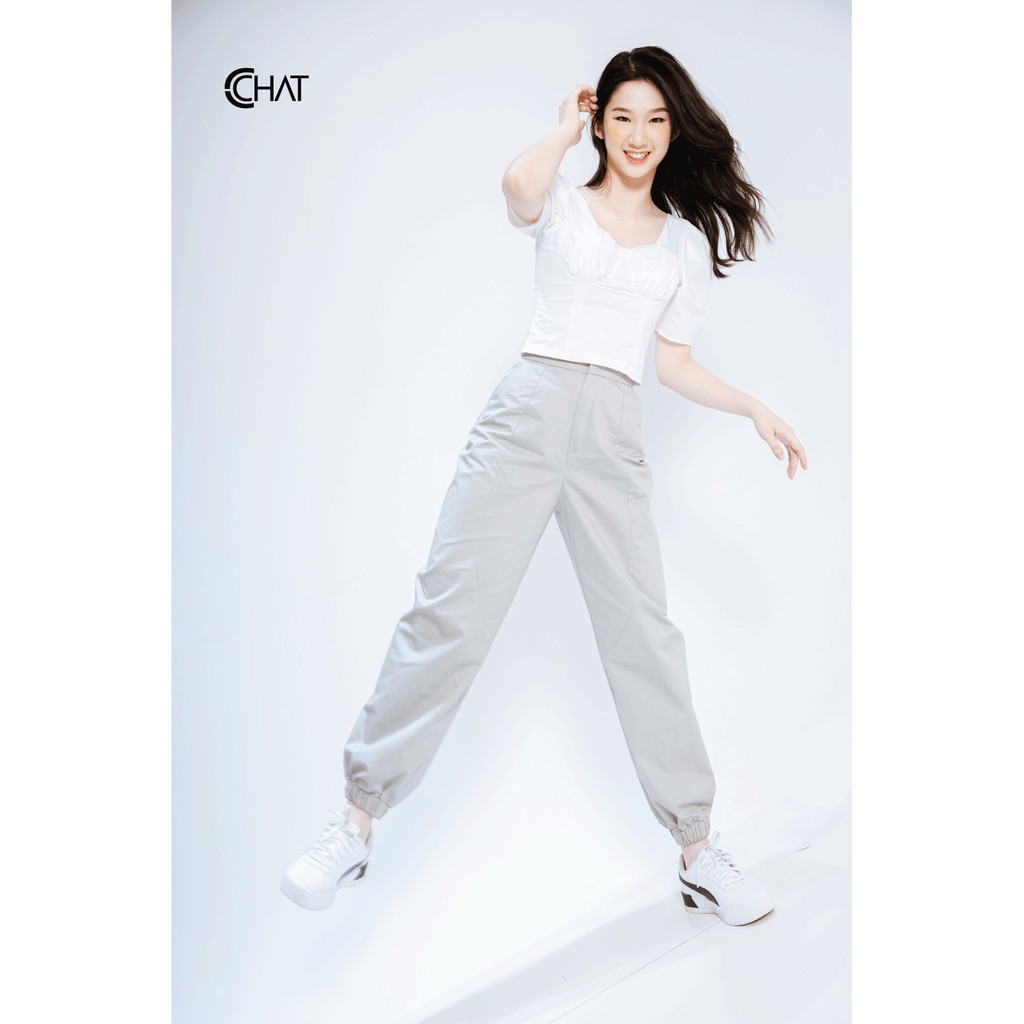 CCHAT Quần baggy bo chun gấu CY63 | BigBuy360 - bigbuy360.vn