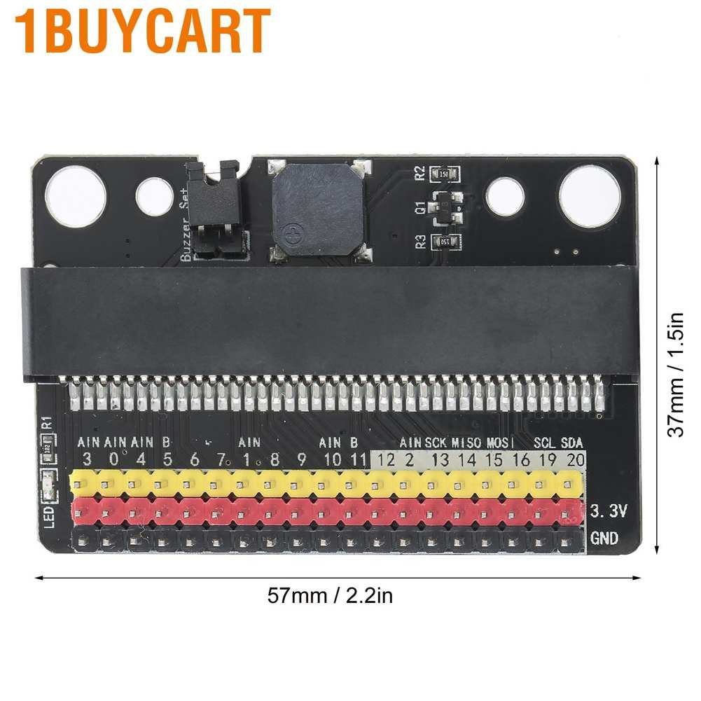 Bảng Mạch Mở Rộng Gpio 1buycart Iobit Gpio 3.1mm Cho Micro Bit