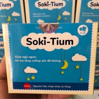 [Hàng Công Ty] Sản phẩm ngủ ngon Soki Tium - SOKITIUM NGỦ NGON