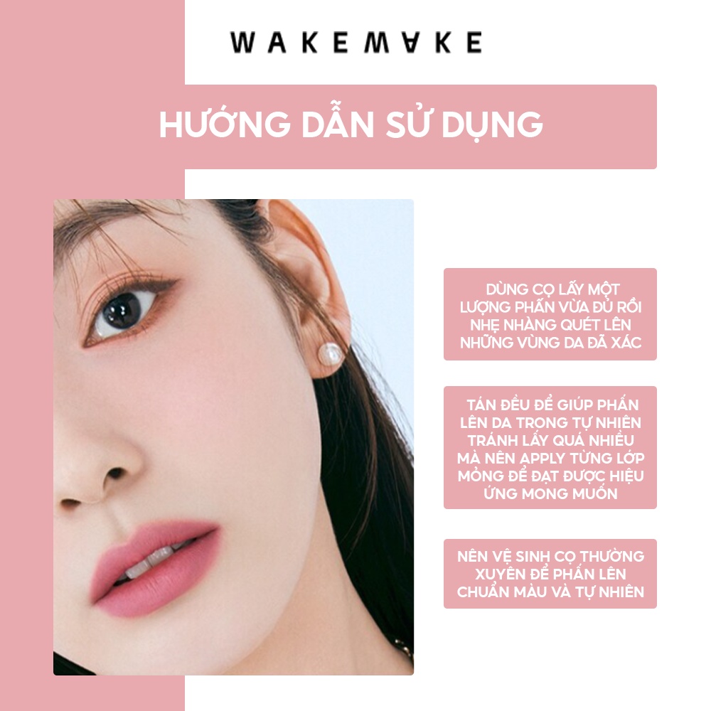 Bảng Phấn Má Hồng Wakemake Mix Blurring Volume Blush 9.5g