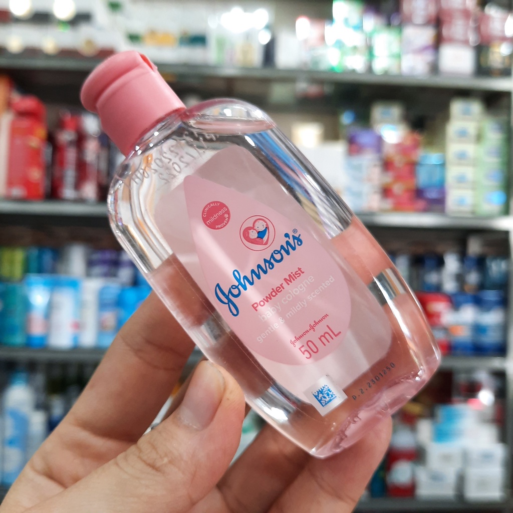 Nước hoa hương phấn hoa Johnson's baby 50ml.