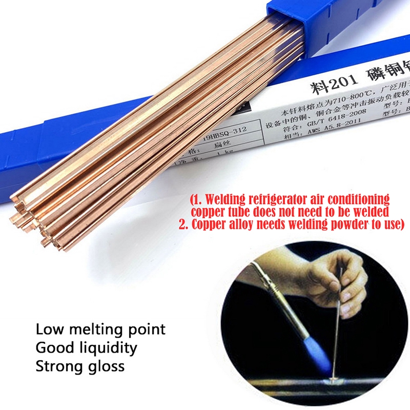Ready stock 5/10/20 pcs que hàn bộ que hàn vật tư hàn đồng hàn que nhiệt độ thấp điện cực