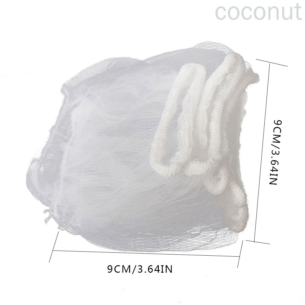 Set 100 túi lưới lọc rác dùng một lần cho bồn rửa chén