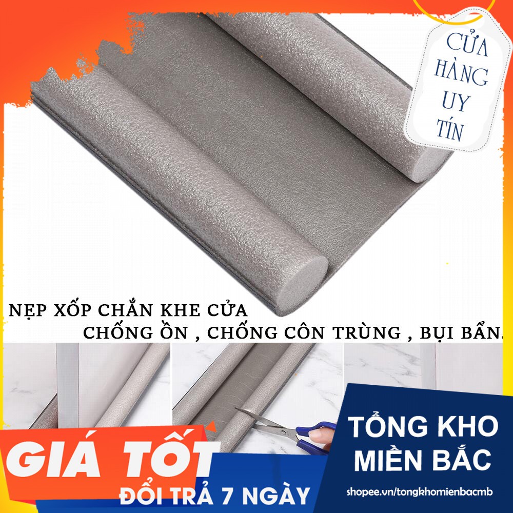 Thanh xốp dài chắn cửa, chống bụi bẩn, kiến gián 2022