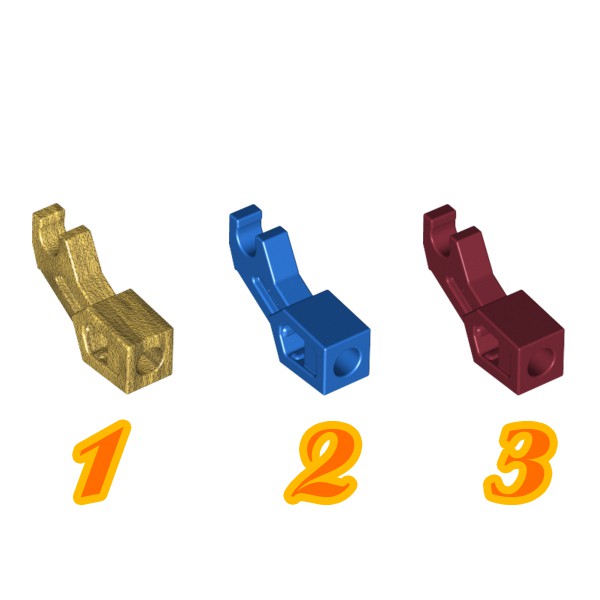 Phụ Kiện LEGO Cánh Tay, Ngón Tay Robot ID 76116, 49753