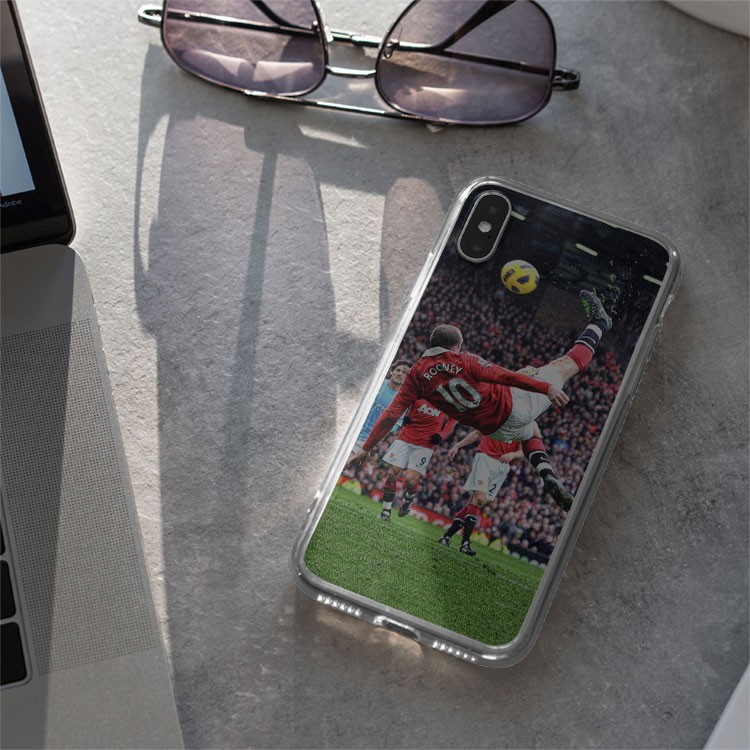 Ốp lưng ốp Iphone W. Rooney Manchester United ngả bàn đèn yêu quý từ 6 đến 12 MAN20210177