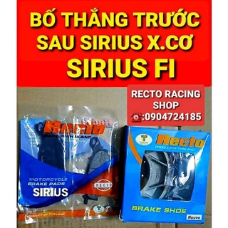 Bố thắng trước/sau sirius x.cơ/sirius fi chính hãng recto