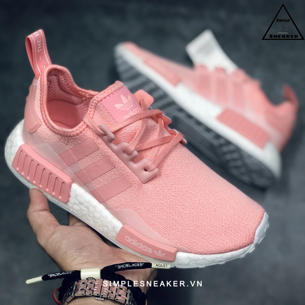 Giày Adidas Nữ 💙FREESHIP💙 NMD R1 Auth - Giày Nữ Adidas NMD R1 Glow Pink Chính Hãng