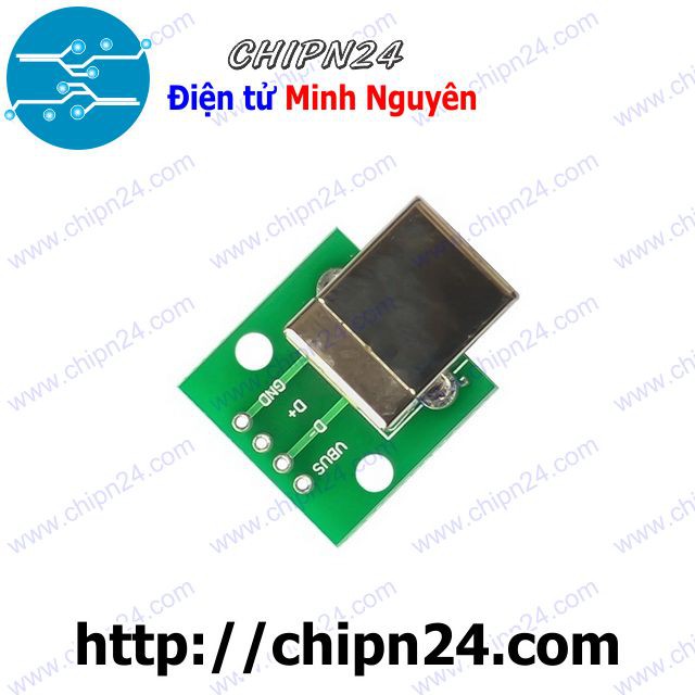 [1 CÁI] Đế chuyển Adapter USB B Cái Vuông to DIP