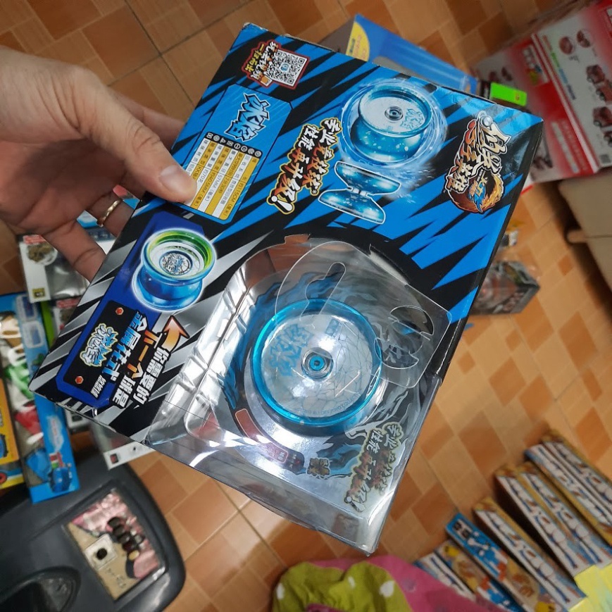 Con quay yoyo Băng Hỏa Thần Long bằng kim loại cao cấp mã 676101C