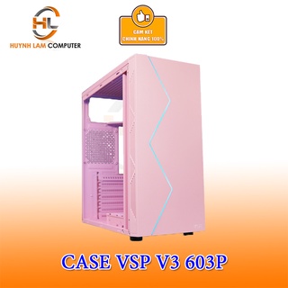 Mua Vỏ máy tính Case VSP V3 603P (HỒNG) (ATX MATX) Gaming